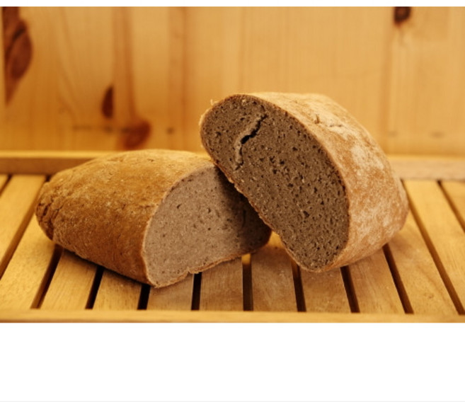 정광균 유산균 발효종 순수 메밀 100% 건강비건빵 저탄수화물 저염 혈당관리식사빵 (밀가루 우유 설탕 버터 계란 방부제 무첨가), 1개, 컷팅 해주세요! (O), 100%메밀빵