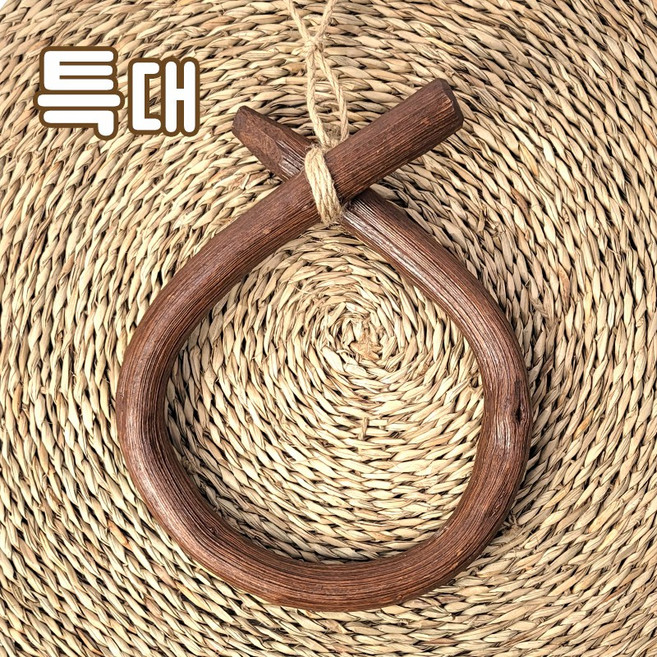 왕 굵은 강원홍천 소코뚜레 특대 (국산 쇠코뚜레 이사 개업 액막이 액운 새해선물 고사 집들이)