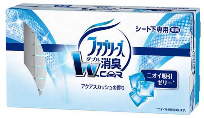 febreze 風倍清 雙效除臭 車用座椅下專用 水漾清爽香, 1個, 130g