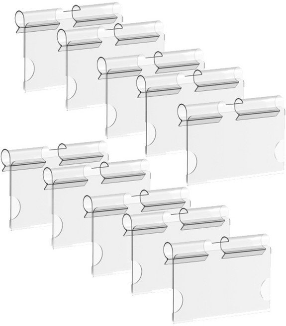 코랙코리아 편의점 가격표시기 PET스윙홀더 후크가격표시기, 50개