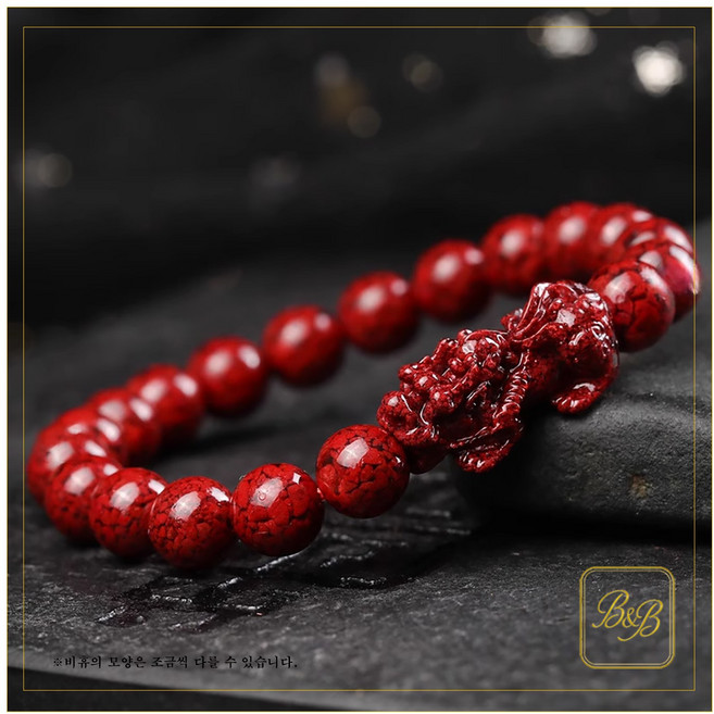 고함량 경면주사 경채사 비휴 팔찌