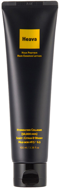 해바 무실리콘 콜라겐 단백질 노워시 헤어에센스 손상모 물미역머릿결 우디시트러스향, 1개, 100ml