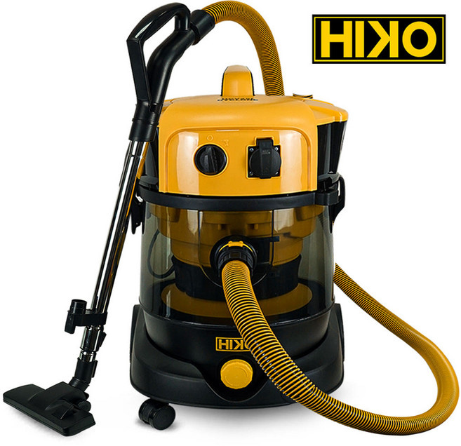 하이코 싸이클론 건습식 청소기 목공용 집진기 헤파필터가 필요없는 진공청소기, HCV25L