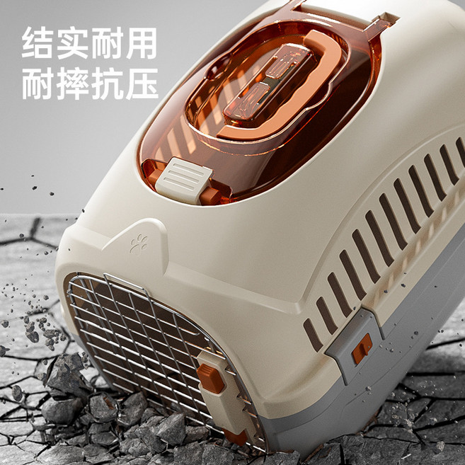 寵物外出籠 結實耐用 耐摔抗壓, 黑, 1個