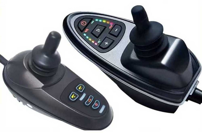 전동휠체어방향스틱 전동휠체어 BN 부품 조이스틱 교체, 1개, B