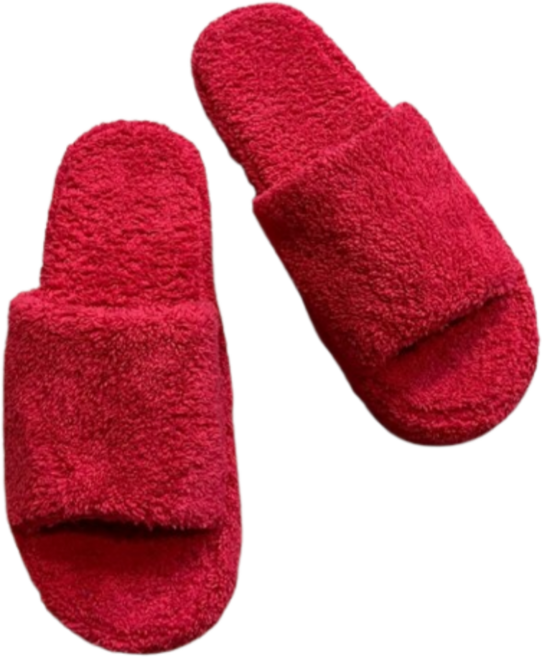 그란데로자 여성 털 슬리퍼 사무실 겨울 용 실내화 신발 예쁜
