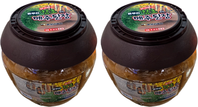 들사랑 함초 메주된장, 2kg, 2개