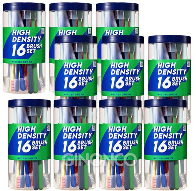 메디안 365DAYS 고밀도 초극세모 딥클린 칫솔, 16개입, 10개