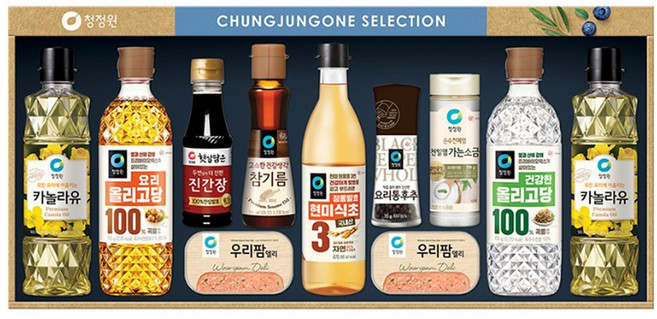 청정원 스페셜2호 25년 추석선물세트 혼합세트 3개 카놀라유 현미식초 요리통후추 천일염 참기름 진간장, 3세트