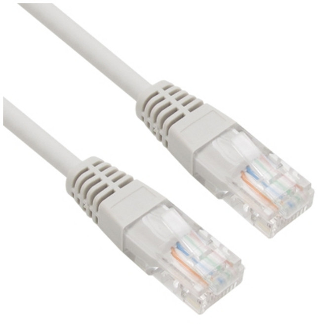 넷메이트 CAT.5E 랜 케이블 5m NMC-U550G, 그레이, 1개, 1개
