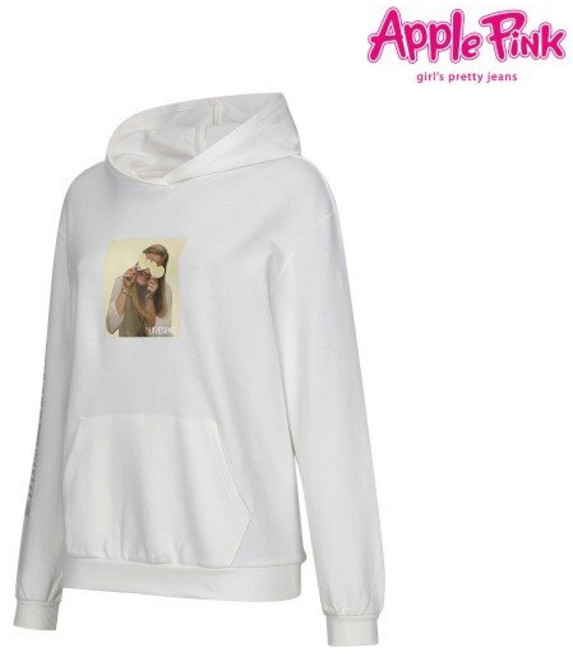 애플핑크 애플핑크 승화 나염 후드티 (APK8O509GSI)