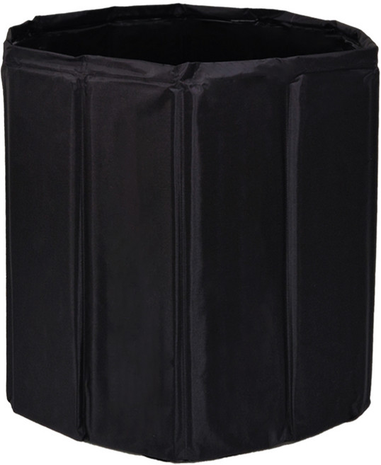 웨일릿 폴딩 간편욕조 접이식 이동식 대형 전신욕조 휴대형, 1개, 퓨어블랙