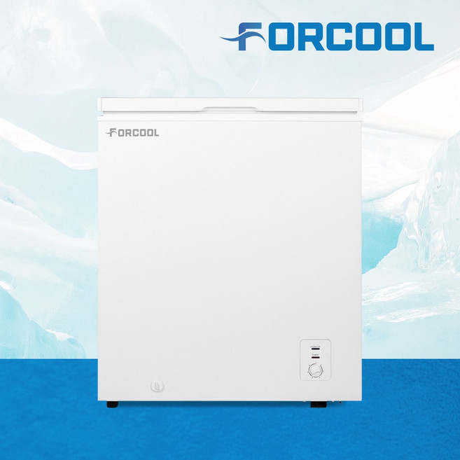 포쿨 다용도 미니냉동고 소형 가정용 업소용, FC-150BDW, 150L