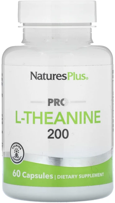 NaturesPlus Pro L-테아닌 200 200mg 캡슐 60정, NaturesPlusProL테아닌200200mg캡슐60, 1개 - 쿠팡