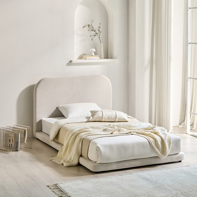 삼익가구 슬립이즈 헤드/무헤드 저상형 아쿠아텍스 침대 SS Q LK, 헤드형_매트제외