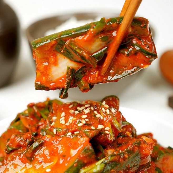국내산 재료로 만든 맛깔나는 오이부추김치, 1개, 1kg