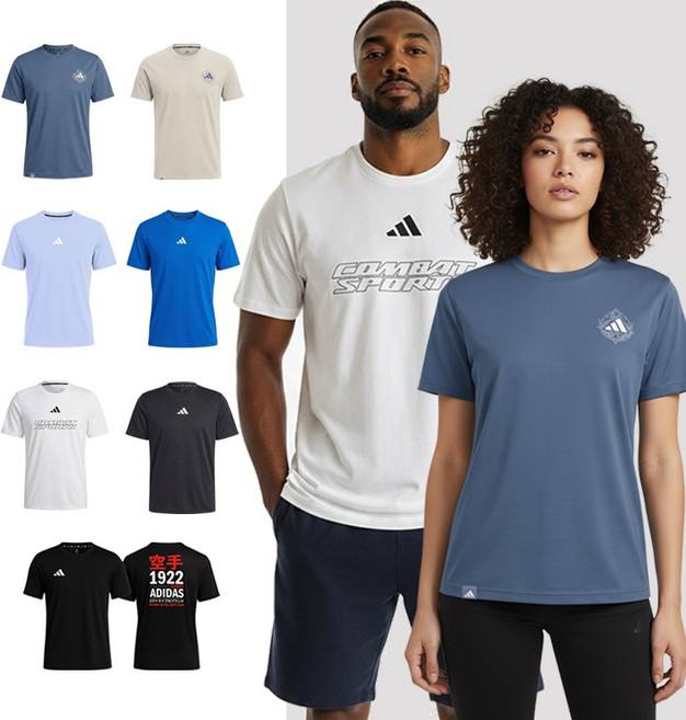 Adidas 輕機能雲感短袖上衣 印花系列