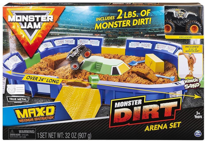 Monster Jam 섬머스 이브 (Summer's Eve) 클렌징 워시 여성청결제 무향 443.6ml (15액량 온스) 161459, Dirt Arena