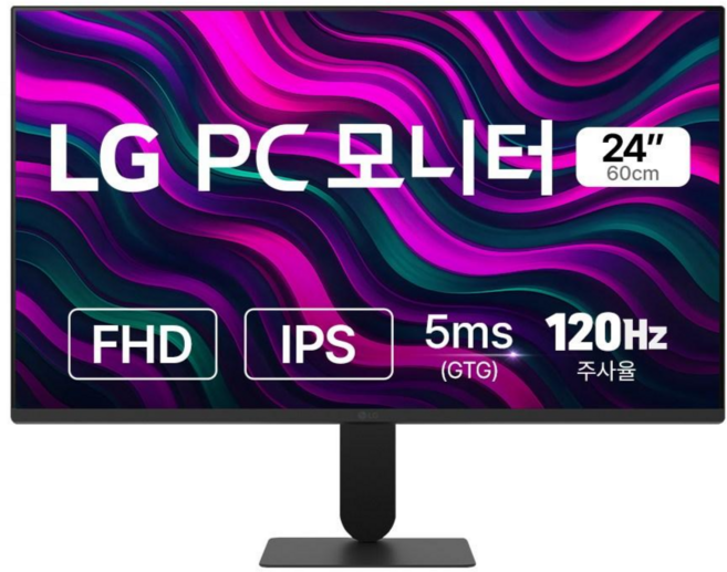 LG전자 FHD PC 모니터, 24U411A, 60cm