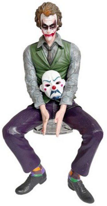 위시어스 차량용 인형 조커 피규어 히스레저, 1개