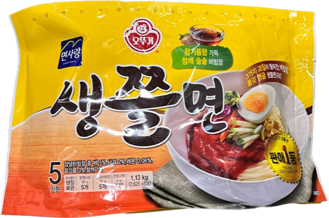 오뚜기 생 쫄면 5인분, 1.13kg, 1.13kg