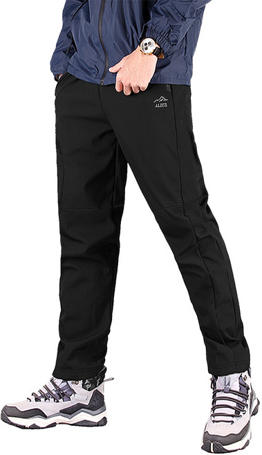 極地求生 26-46腰 機能軟殼布內刷絨防水防風保暖褲衝鋒褲雪褲休閒長褲