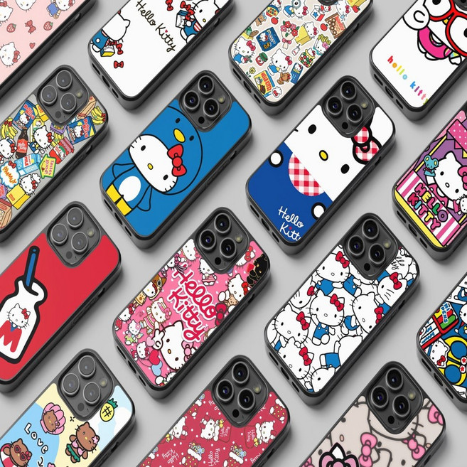 갤럭시 X커버5 춘식이폰 신비키즈폰3 키티 범퍼 케이스 산리오