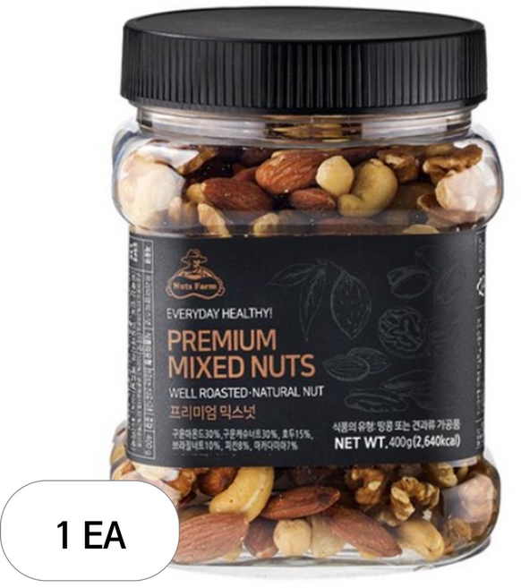 넛츠팜 프리미엄 믹스넛, 400g, 1개