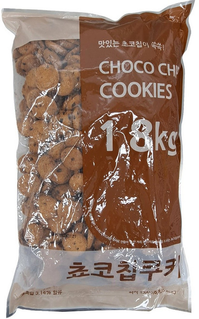 신흥 행복 초코칩쿠키, 1.8kg, 3개