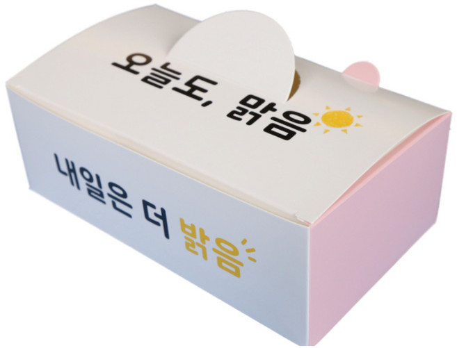 화이트지 모두종이박스 특소 소 중 대 특대 200매 상자 치킨 닭강정 와플 포장용기 배달, 1개, 200개