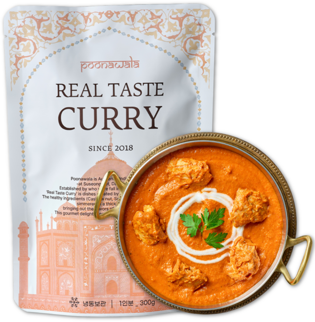 [300g]푸나왈라 대구 줄서서 먹는 인도커리, 300g, 1개, 치킨마크니