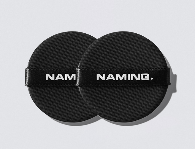 네이밍 레이어드 핏 쿠션 퍼프 2매입, 1개