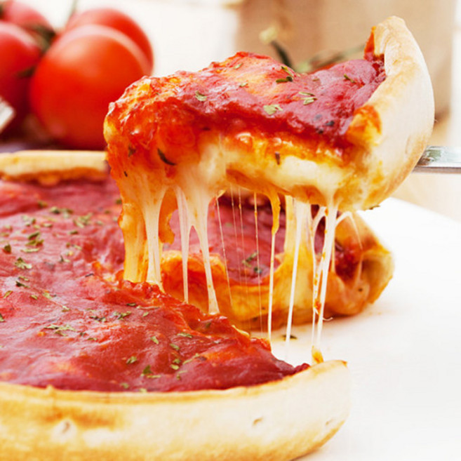 리얼 치즈 시카고피자, 1개, 335g