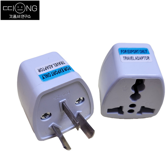 라이트닝웍스 직구콘센트 멀티변환 어댑터 돼지코 멀티콘센트 기본형, 1개