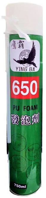 PU發泡填縫劑 隔音 老鼠洞, 1個, 鷹霸發泡劑750ML