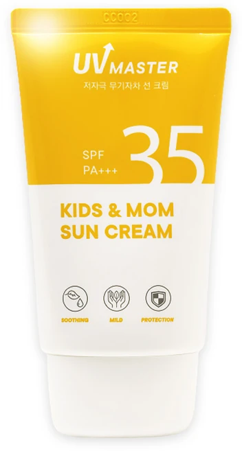 토니모리 유브이 마스터 키즈 앤 맘 선크림 SPF35 PA+++, 45ml, 1개 - 쿠팡