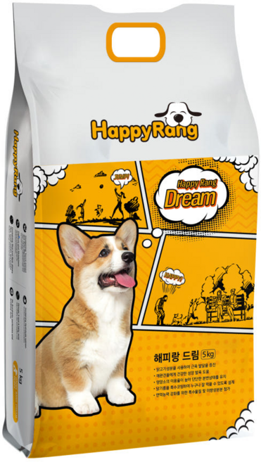 서울사료 해피랑 드림 5kg 소형견 대용량 사료, 1개