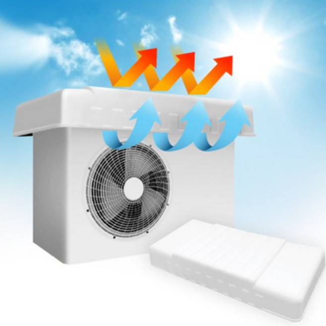 4세대 KI ecobe 에어컨 실외기커버 열차단 사계절덮개 바람막이 절연 가리개, KI ecobe에어컨 실외기 커버