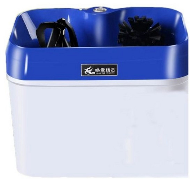 카페 포터필터 클리너 클린포터 템퍼 바리스타 부품 찌꺼기 세척기 크리너, 스타일 B 블루, 기본 모델명/품번