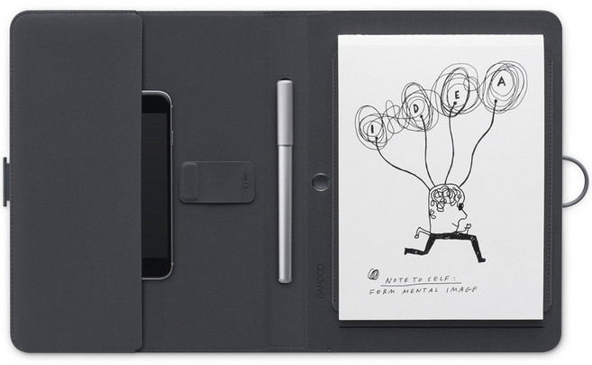 Wacom Bamboo SPARK 智慧型手寫板 手寫手繪筆記直接轉存電子檔雲端筆記, 1個