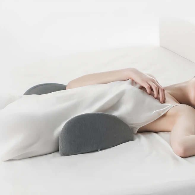 스탠바이미 허리베개, 연회색, 1개 - 쿠팡