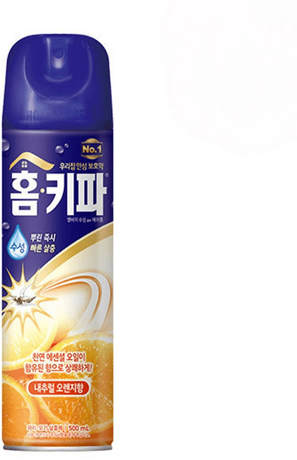 헨켈 홈키파 수성 에어졸 내추럴오렌지향, 500ml, 9개