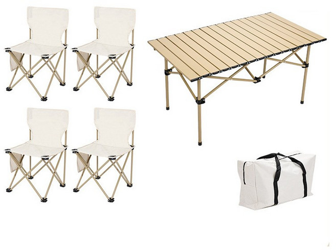 스멜모리 경량 접이식 캠핑 의자테이블 세트