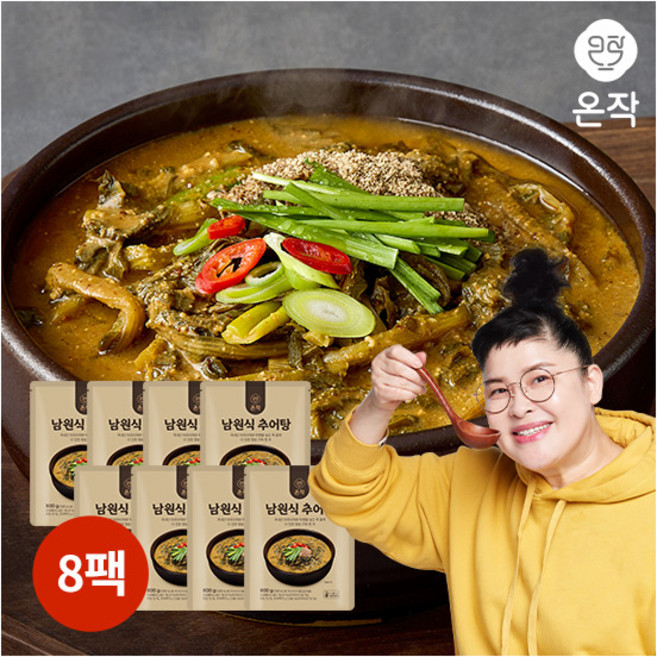 [온작] 이영자의 남원식 추어탕 800g x 8팩, 온작 이영자의 남원식 추어탕 800g x 8팩, 8개