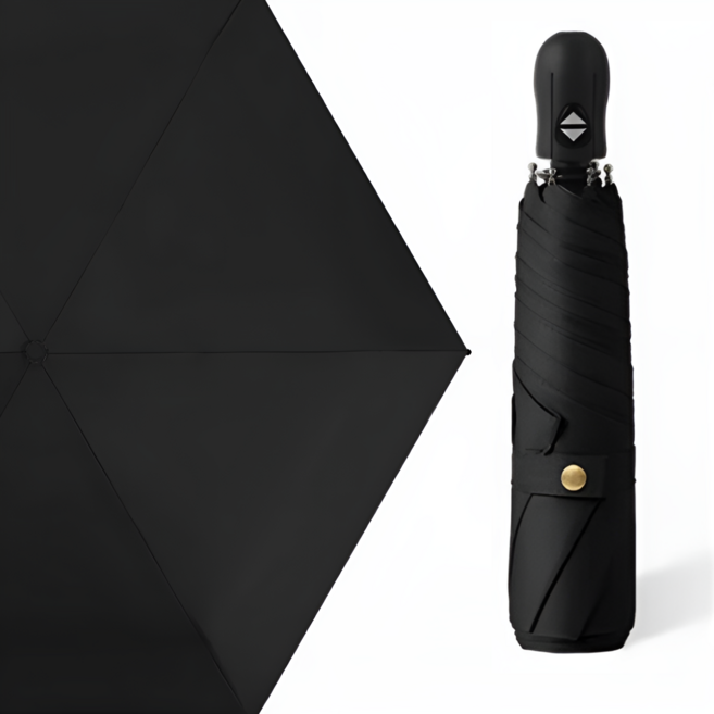 SIAVO 초경량 튼튼한 3단 자동 자외선차단 암막 우양산