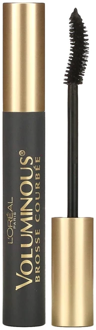 L'Oréal Voluminous 커브드 마스카라 블랙 340 0.28fl oz(8ml), LOréalVoluminous커브드마스카라블랙34002, 1개 - 쿠팡