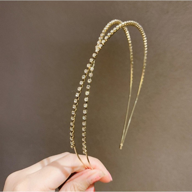 [EMK] EZ리빙 두줄 레이어 얇은머리띠 2종 C036