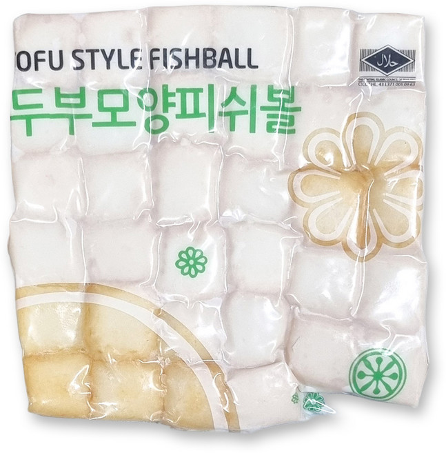 랜시푸드 피쉬볼 두부모양 500g 간편식, 1개