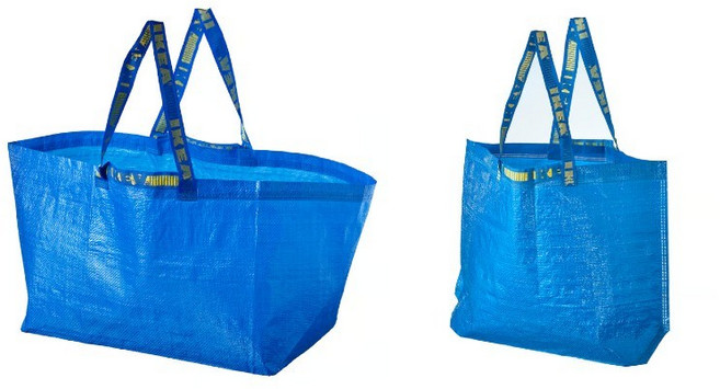 이케아 장바구니, 1세트, 대형+대형