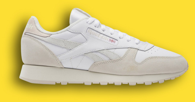 리복 클래식 레더 라이트 그레이 퓨어 화이트 RESO3FJ1WWT